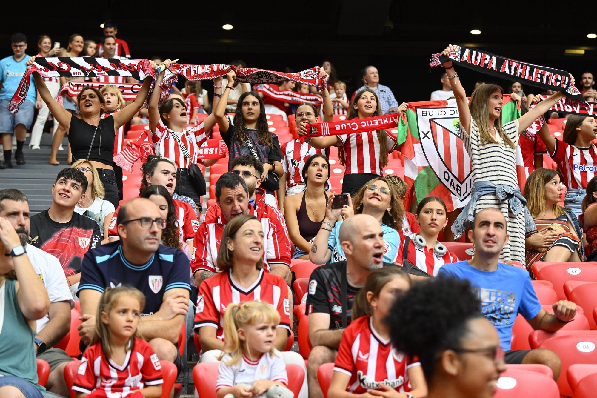 En imágenes: ¿Has asistido al Athletic-Barcelona en San Mamés? Búscate