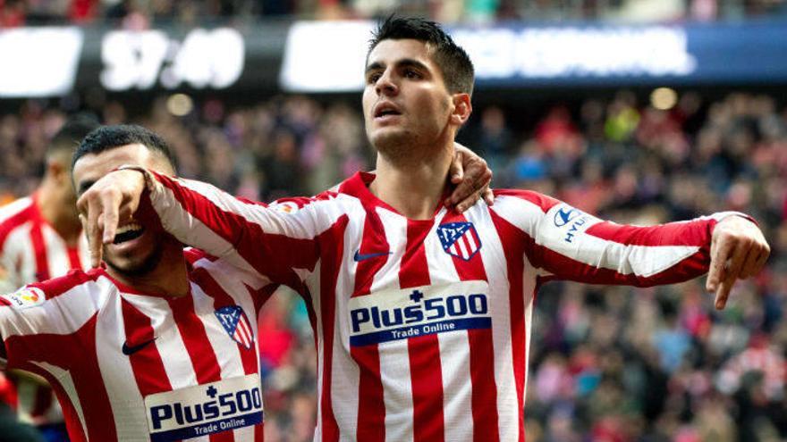 Morata saca al Atlético de otro apuro