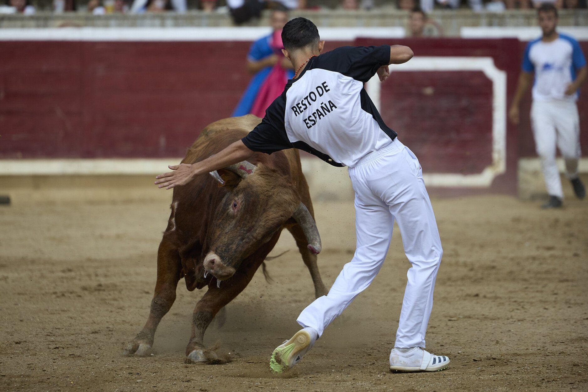 Fotos del concurso de recortadores de fiestas de Tafalla