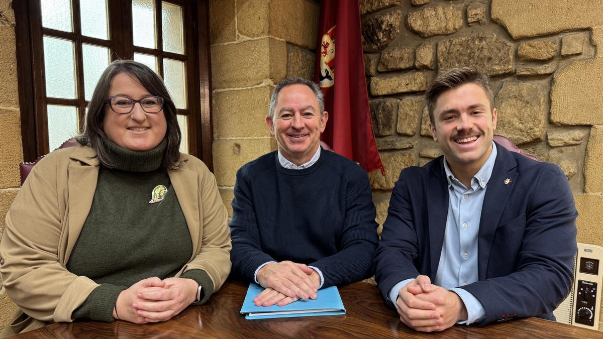Garbiñe Oiarbide, Iker Basurko e Inaxio Ilarramendi.