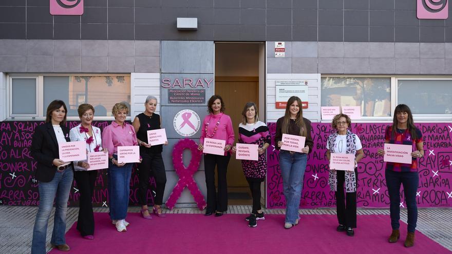 Saray anima a no bajar la guardia en la lucha contra el cáncer de mama