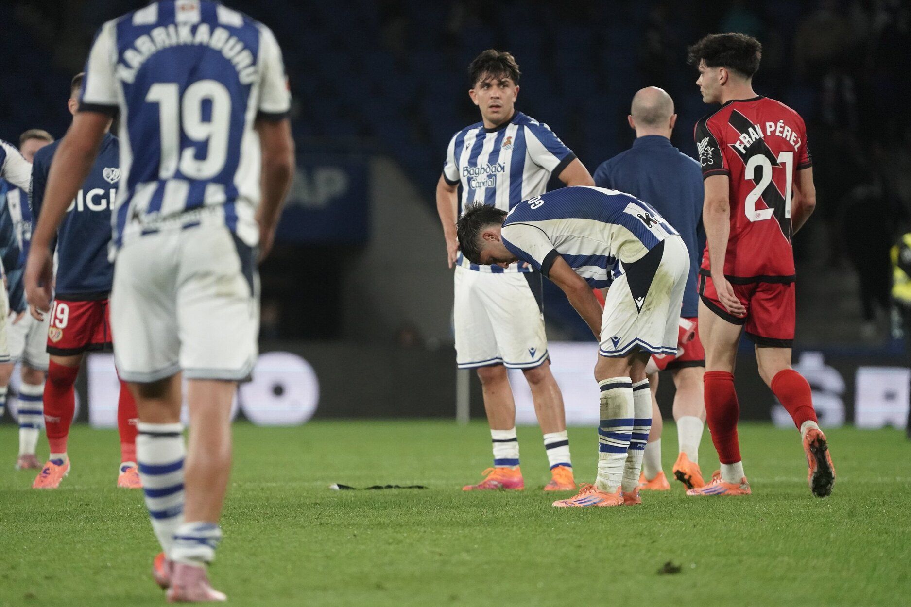 Las mejores imágenes del Real Sociedad - Rayo Vallecano