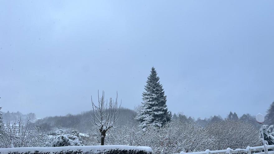 La temperatura cae hasta los −5,8 grados en un municipio de Bizkaia