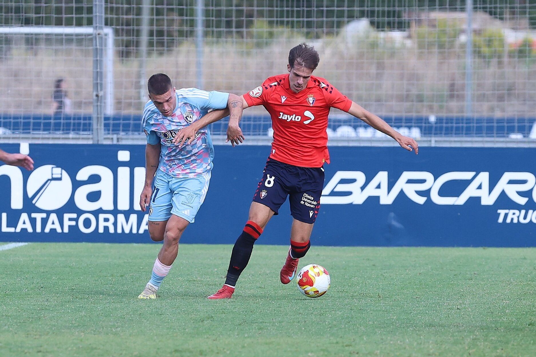 Fotos del partido entre Osasuna Promesas y Ponferradina