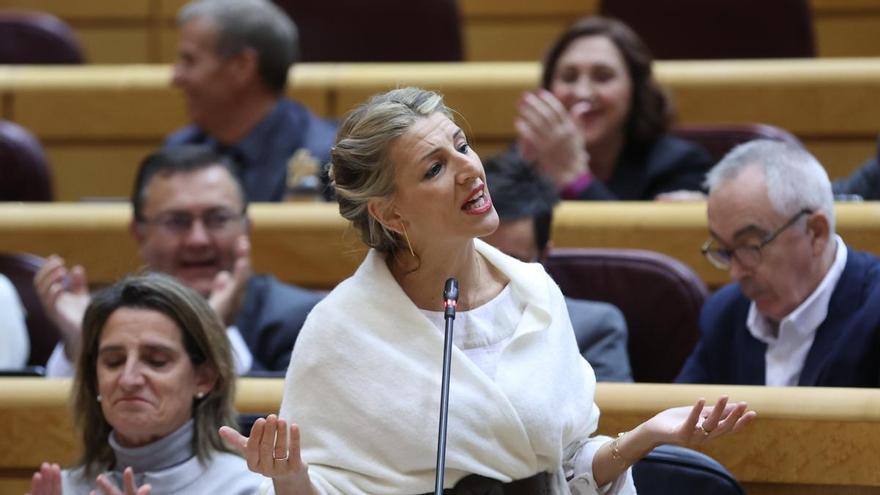 Díaz hace un llamamiento a la &quot;serenidad&quot;: &quot;Cuando el Gobierno español trabaja unido, avanza&quot;