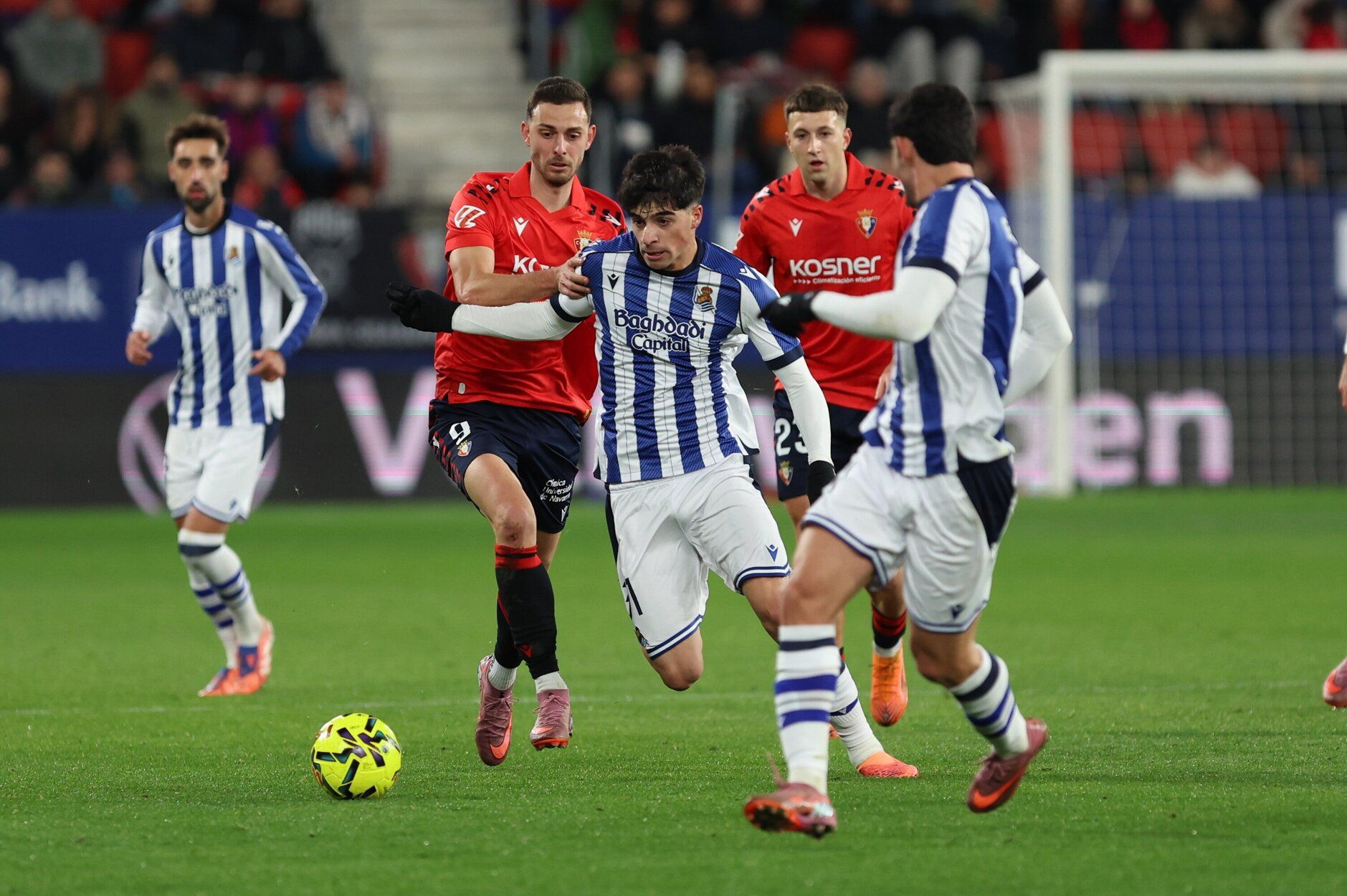 Mejores imágenes del Osasuna-Real Sociedad