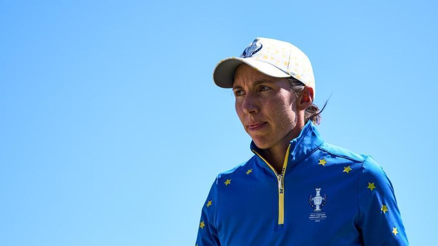 La golfista navarra Carlota Ciganda da el 'sí quiero'