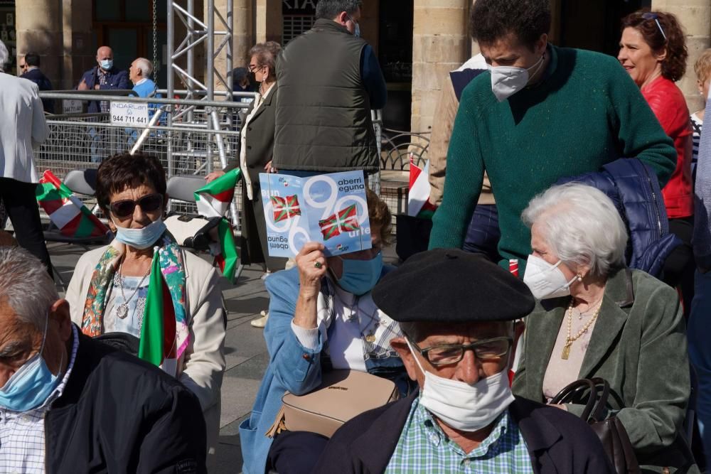 El Aberri Eguna regresa a las calles de Bilbao