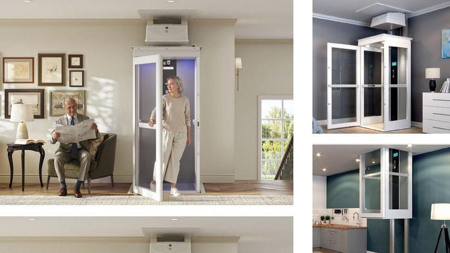 Un innovador ascensor para casas unifamiliares