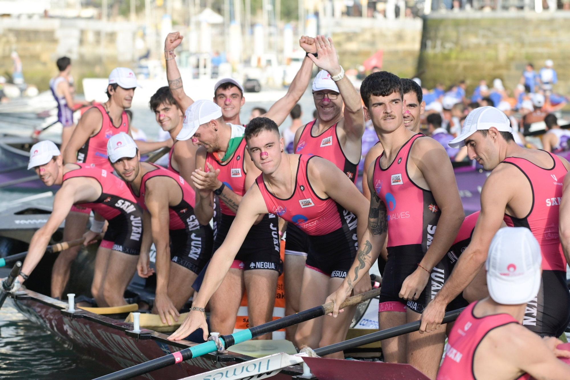 En imágenes: regata clasificatoria para la Bandera de La Concha