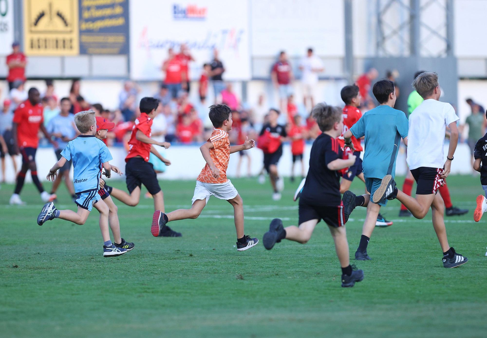 Osasuna logra en Tafalla su primer triunfo de pretemporada