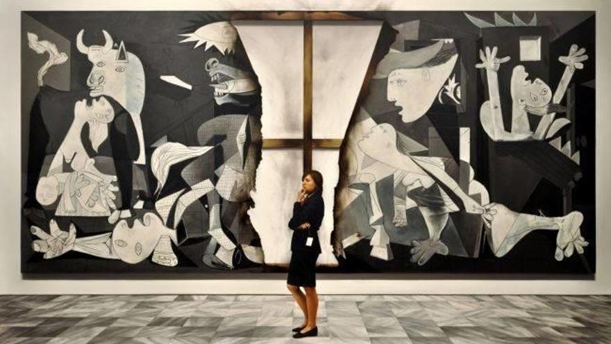 El &#039;Guernica&#039;, el mayor cartel contra la guerra