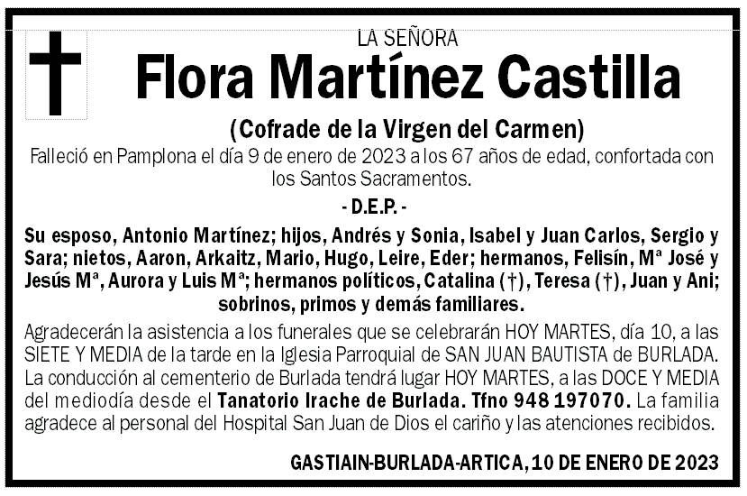 Flora Martínez Castilla