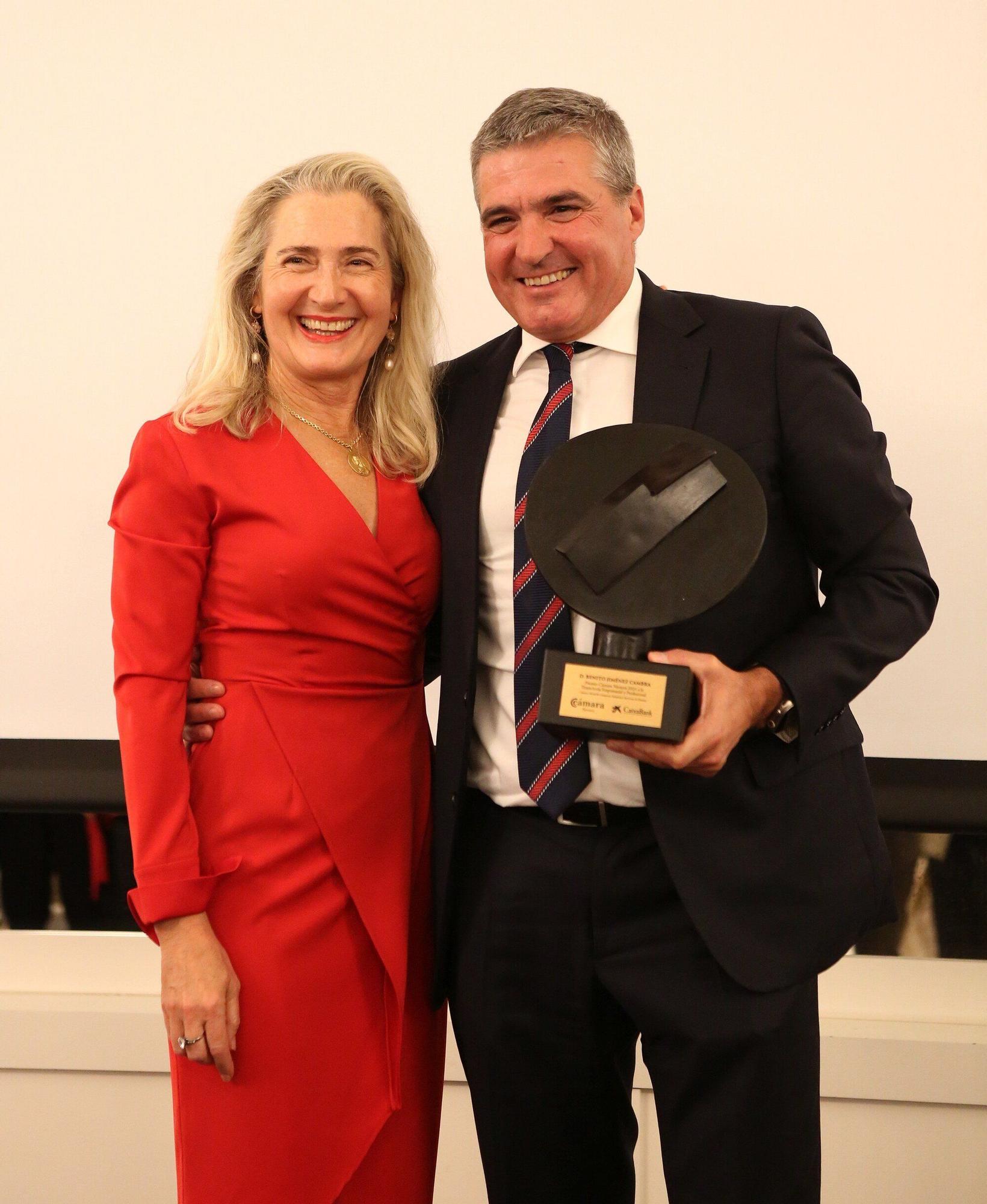 Fotos de la entrega de los Premios Cámara Navarra 2025