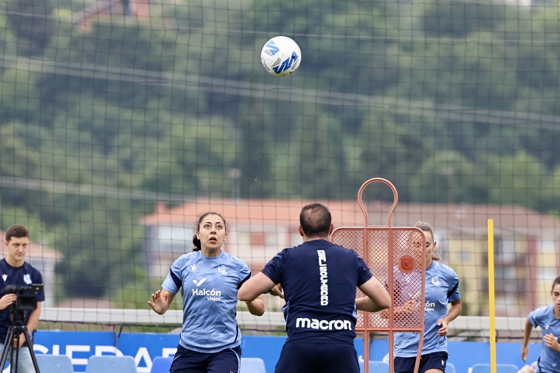 Primer entrenamiento de la Real femenino
