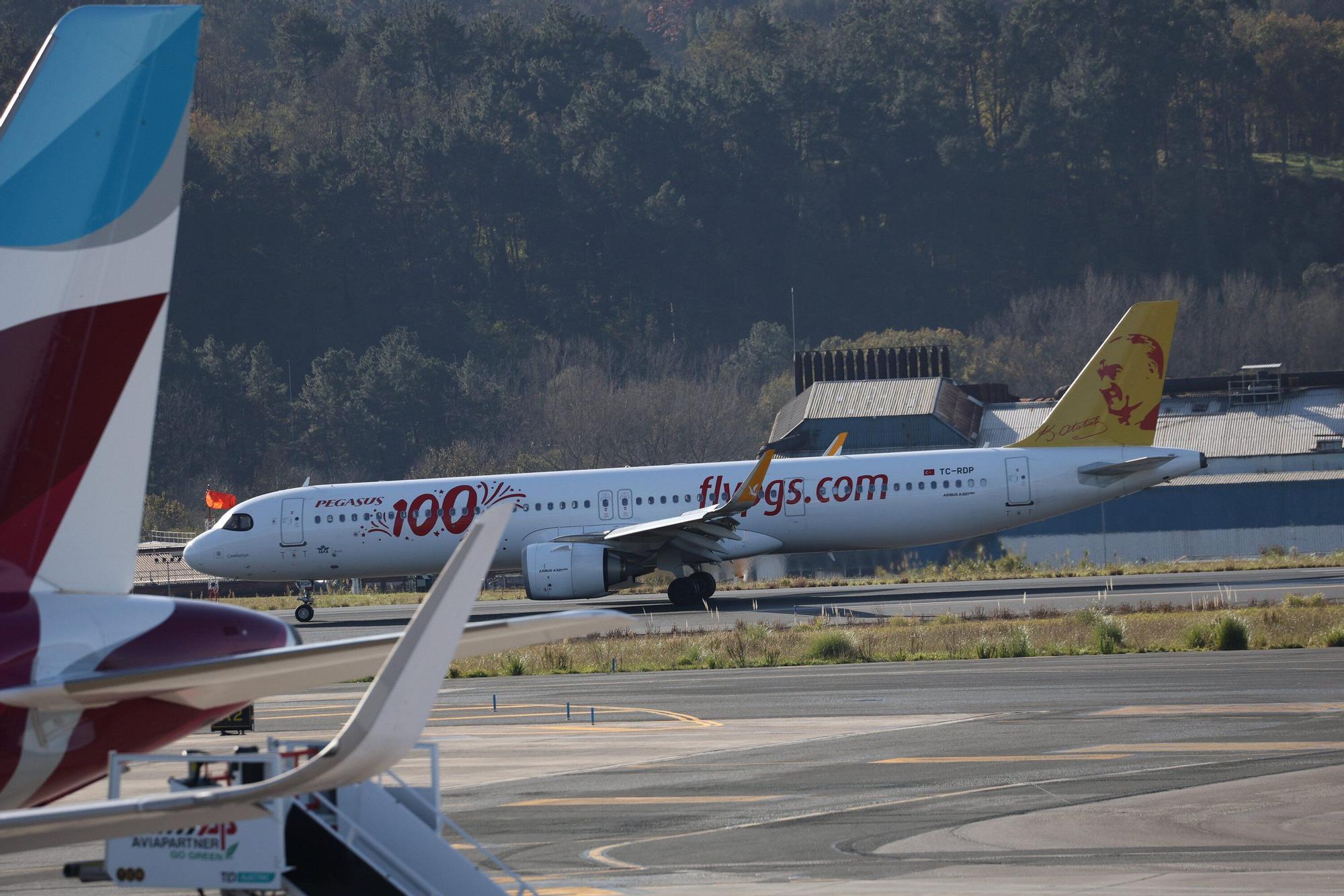 Estreno de la nueva ruta de Bilbao a Estambul