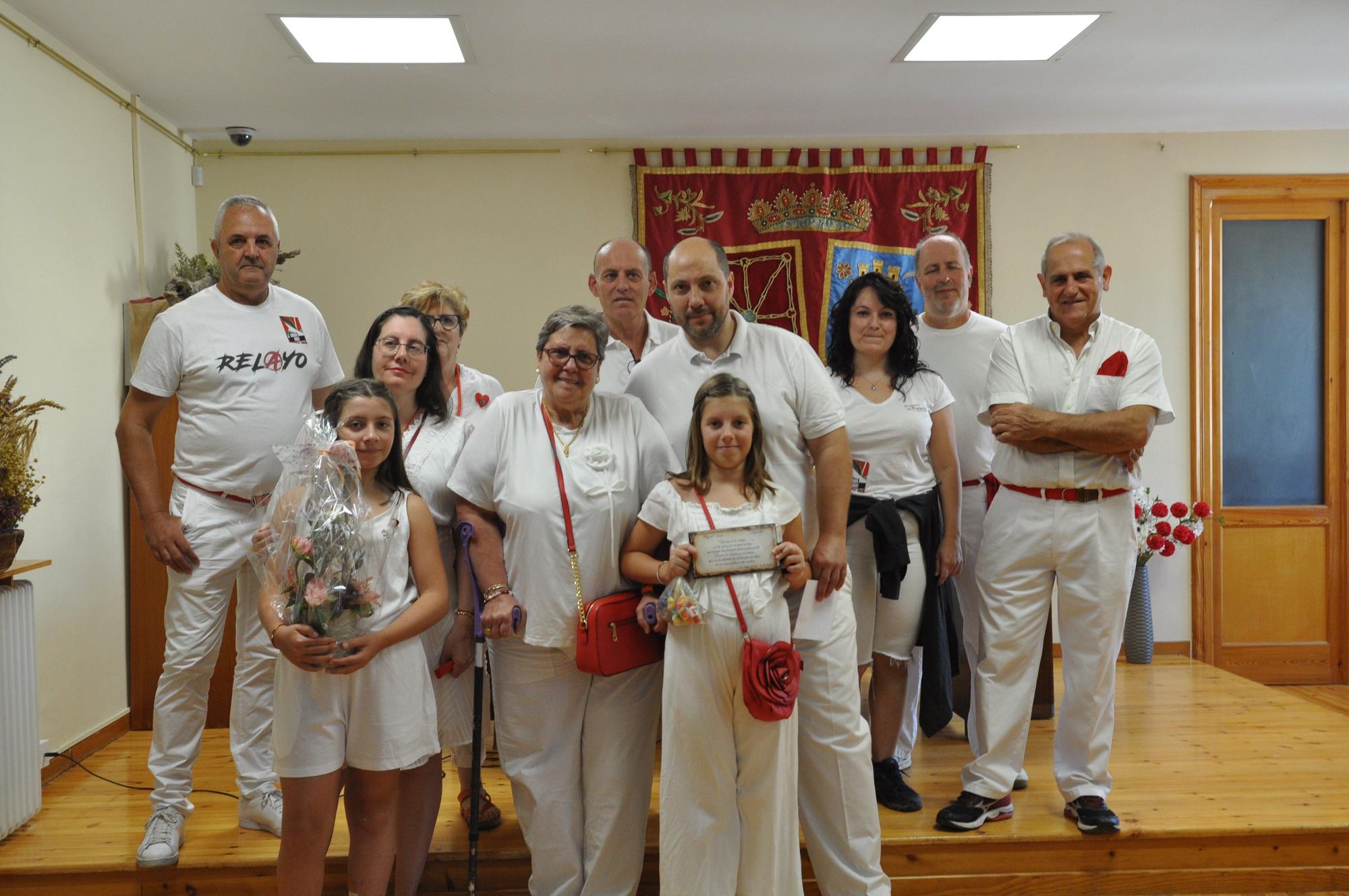 Imágenes del txupinazo de San Martín de Unx