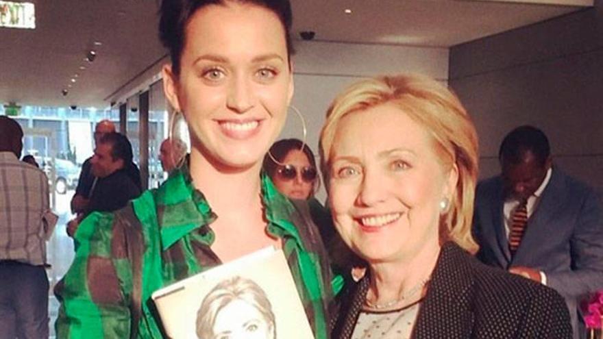 La admiración de Katy Perry por Hillary Clinton