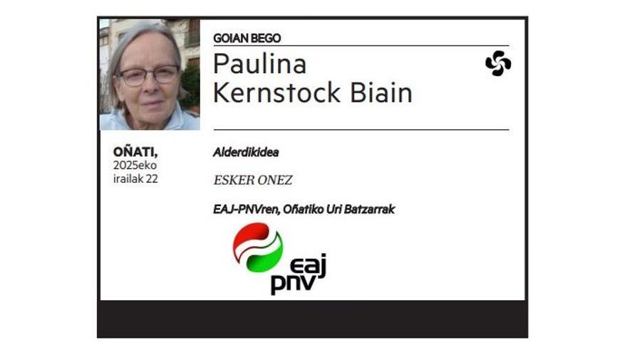 Paulina Kernstock Biain