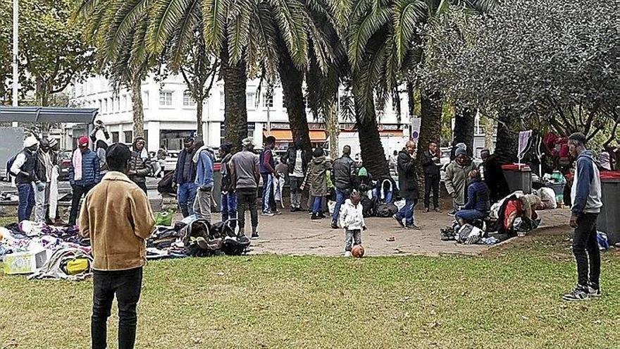 Iparralde se solidariza con los migrantes