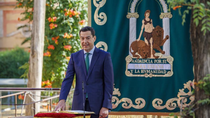 Moreno se aferra a la "vía andaluza" para gobernar con "serenidad y diálogo"
