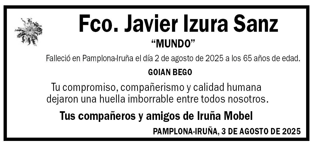 Fco. Javier Izura Sanz