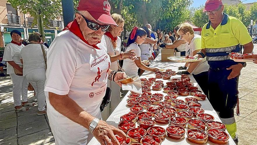 Degustación de los primeros Pimientos del Piquillo de Lodosa