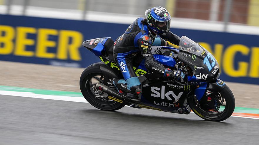 Celestino Vietti, el más rápido en Moto2