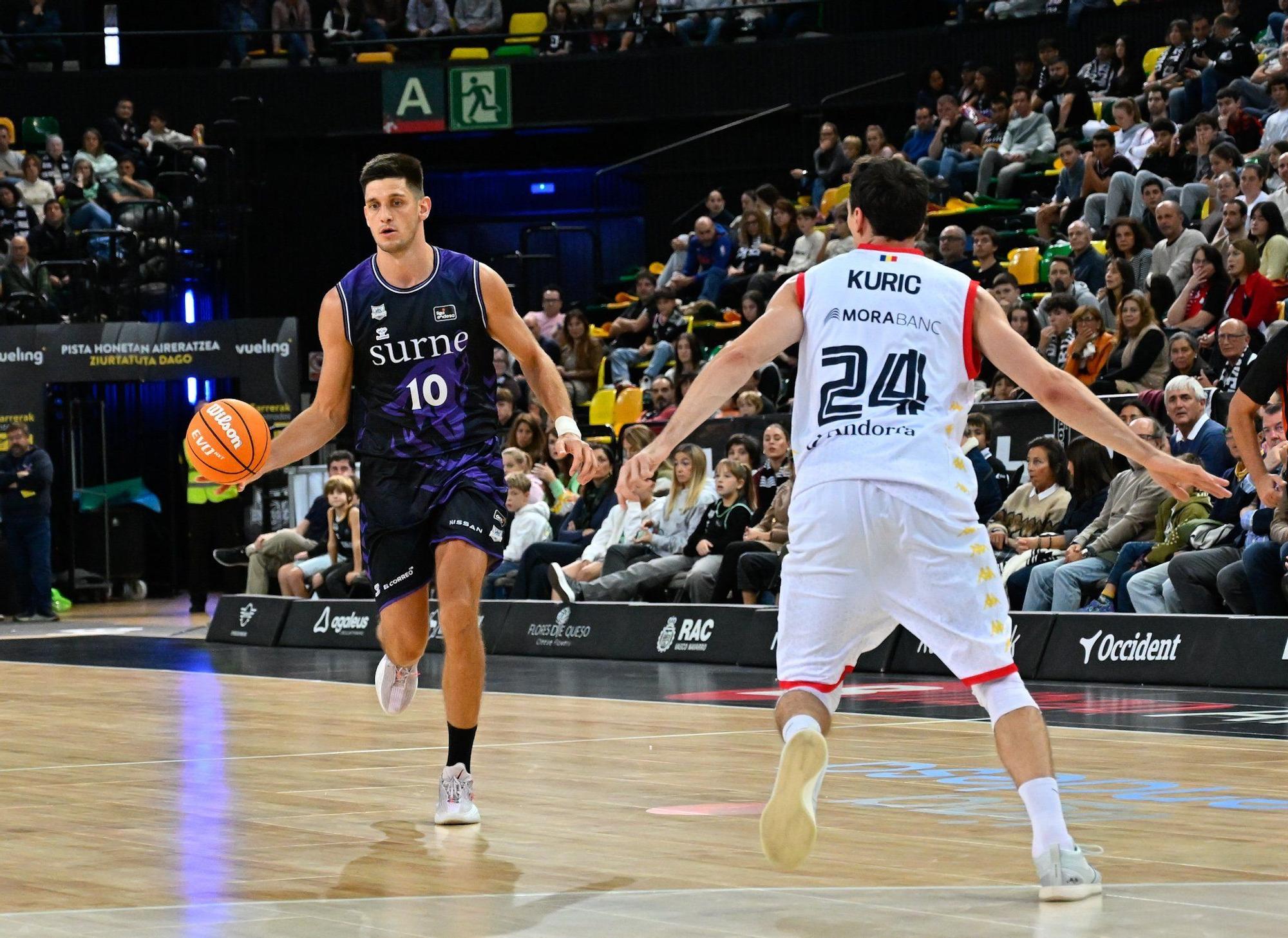 El Surne Bilbao Basket-Morabanc Andorra, en imágenes