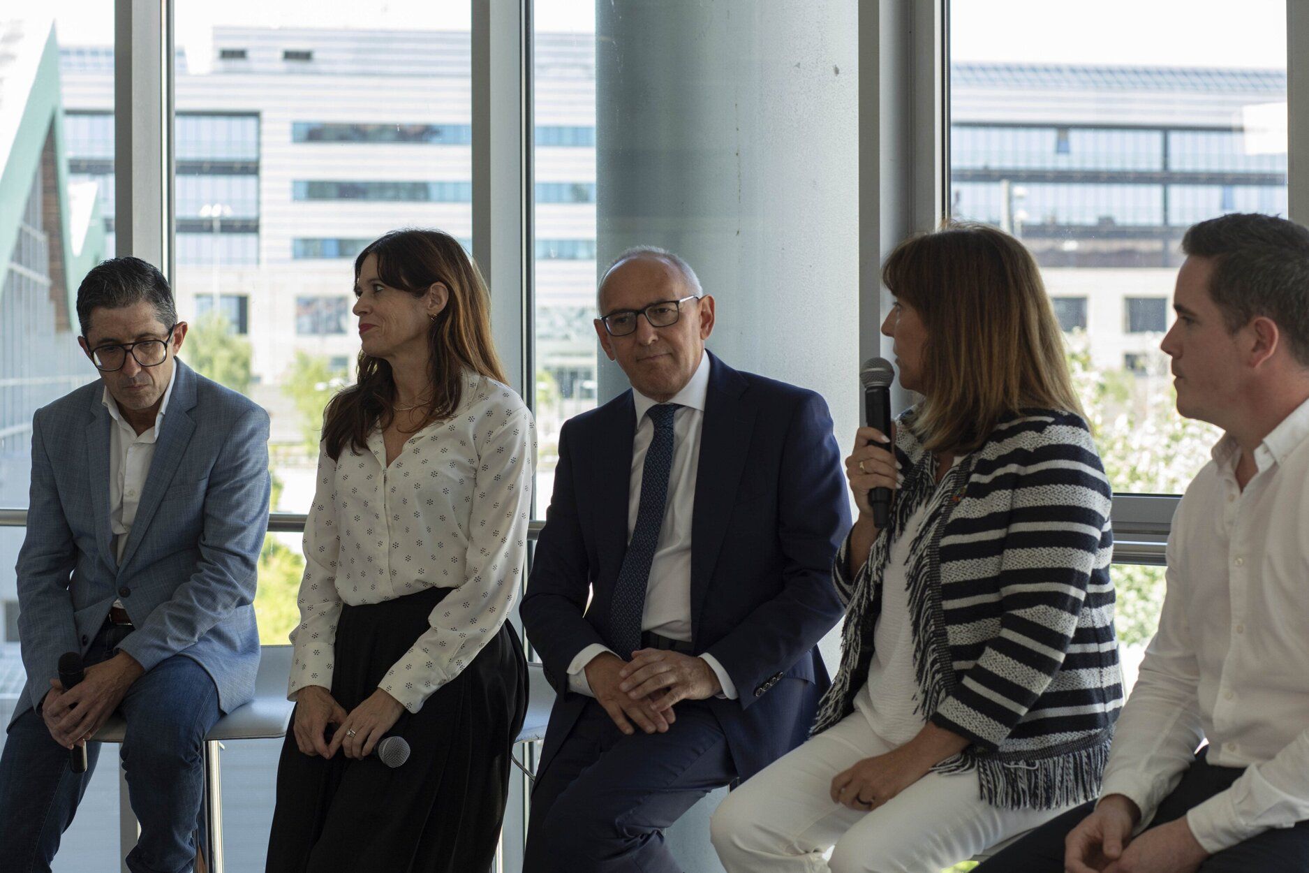 En imágenes: Así se han presentando las novedades del campus del vino de Álava