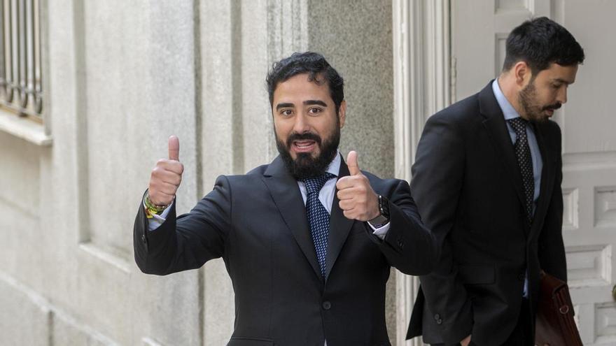 Alvise declara en el Supremo por acosar a dos eurodiputados que fueron en su lista