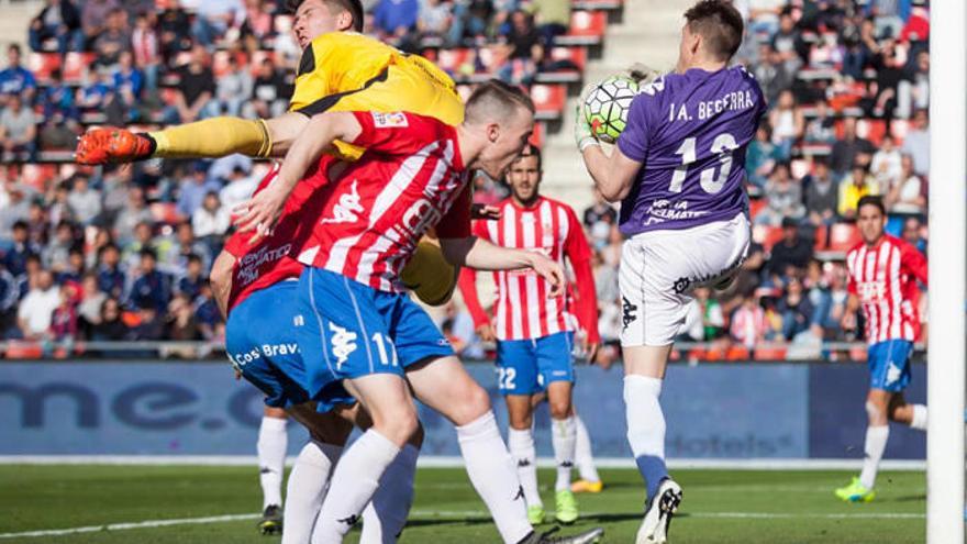 Partido Girona-Osasuna en Montilivi.
