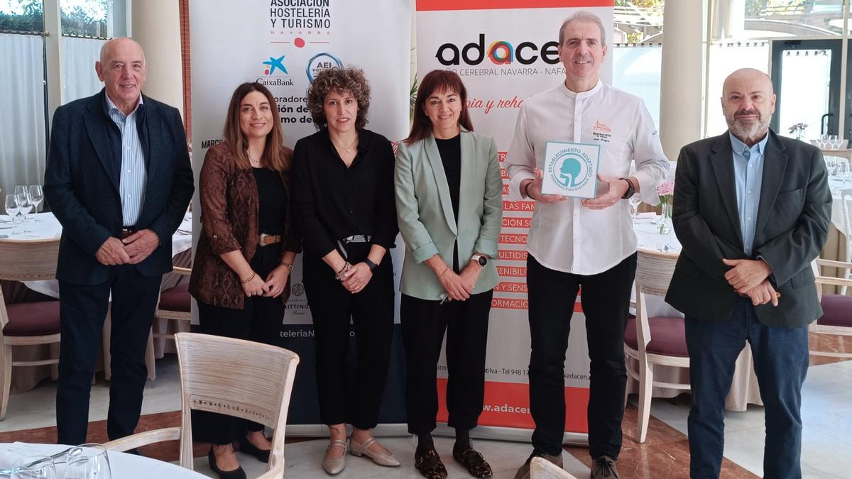 Presentación del proyecto &#039;Comer con placer&#039; en el restaurante El Colegio.