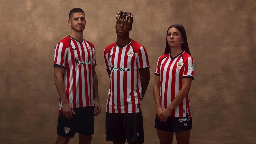 Así es la nueva equipación del Athletic