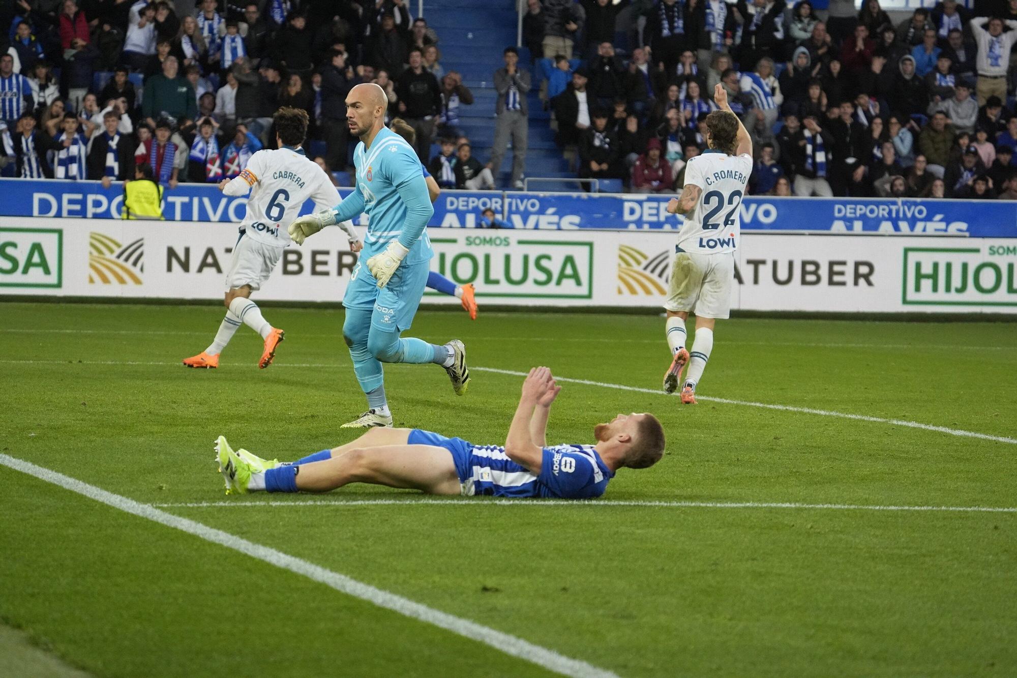 En imágenes: Todas las fotos del Alavés-Espanyol en Mendizorroza (2-1)