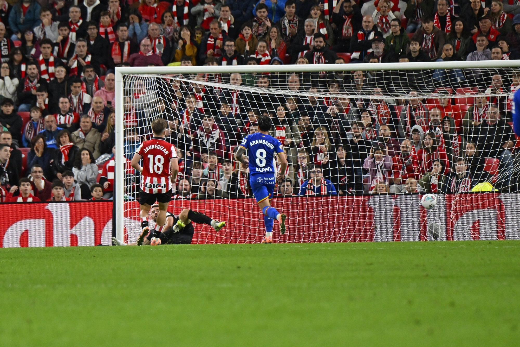El Athletic-Getafe, en imágenes