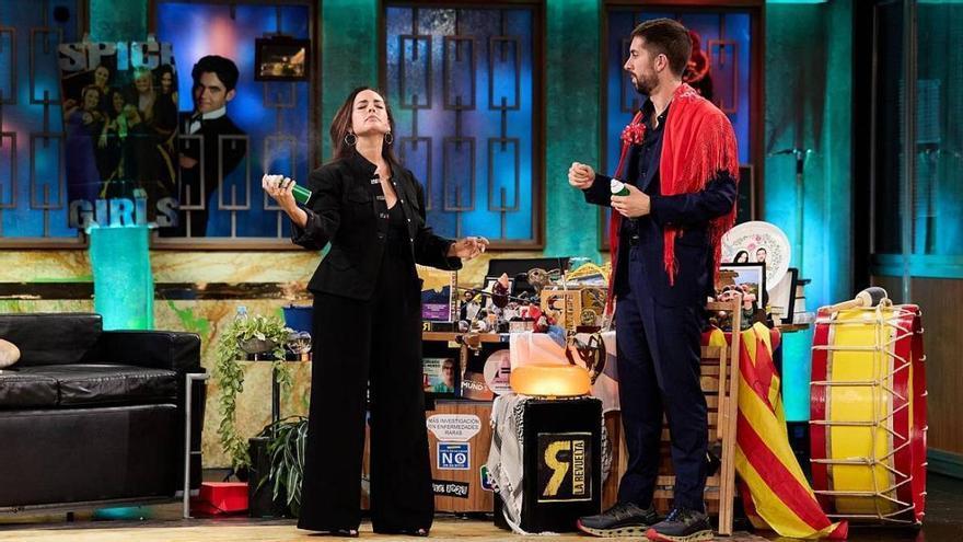 Inma Cuesta sorprende en 'La Revuelta' con su respuesta a las preguntas clásicas: "Me casaría con Florentino Pérez y..."