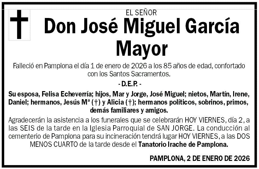 José Miguel García Mayor