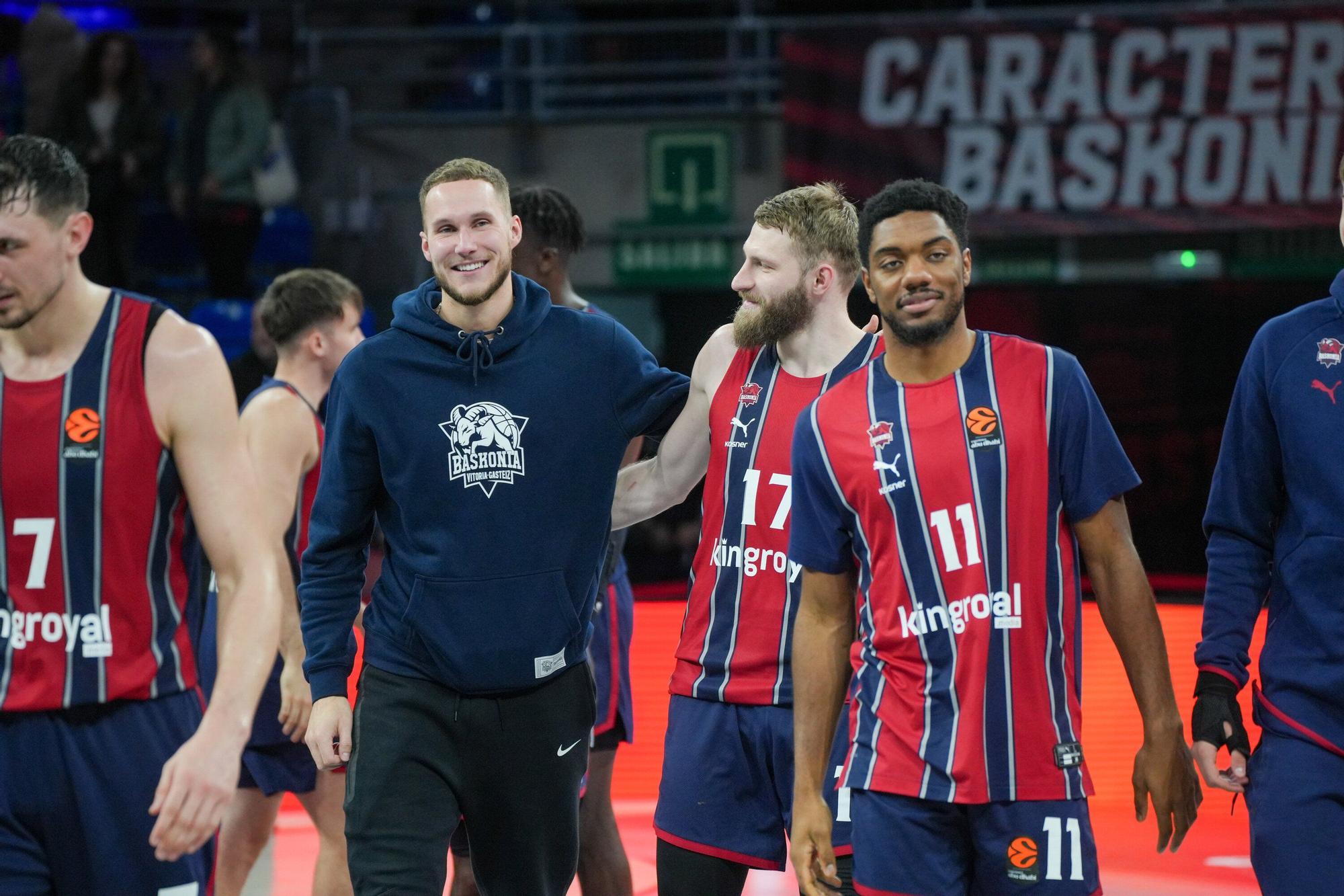 En imágenes: Baskonia se impone a Armani Milan con solvencia