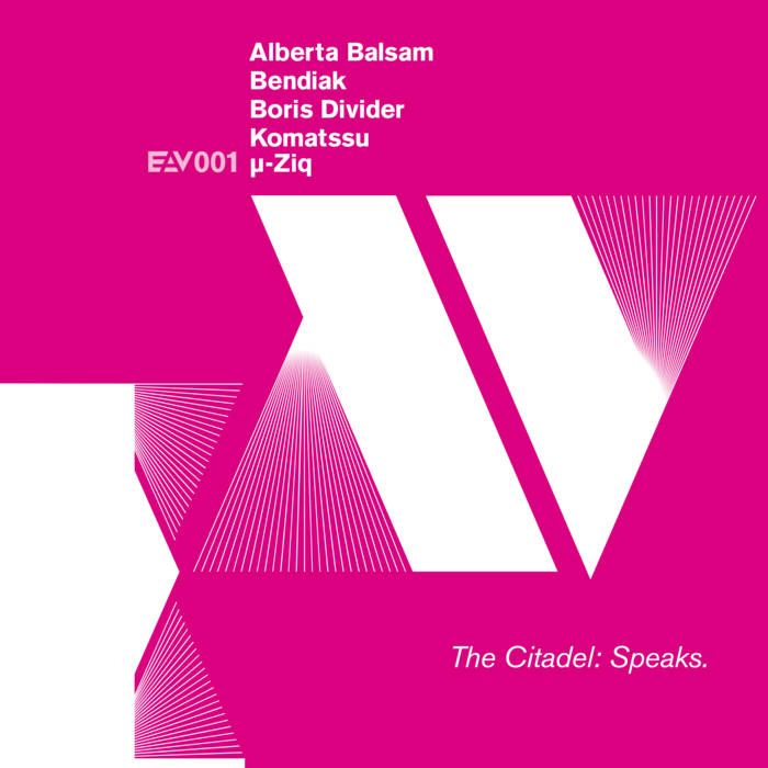 Portada del vinilo 'The Citadel: Speaks', un registro sonoro del Festival ElektrAV.