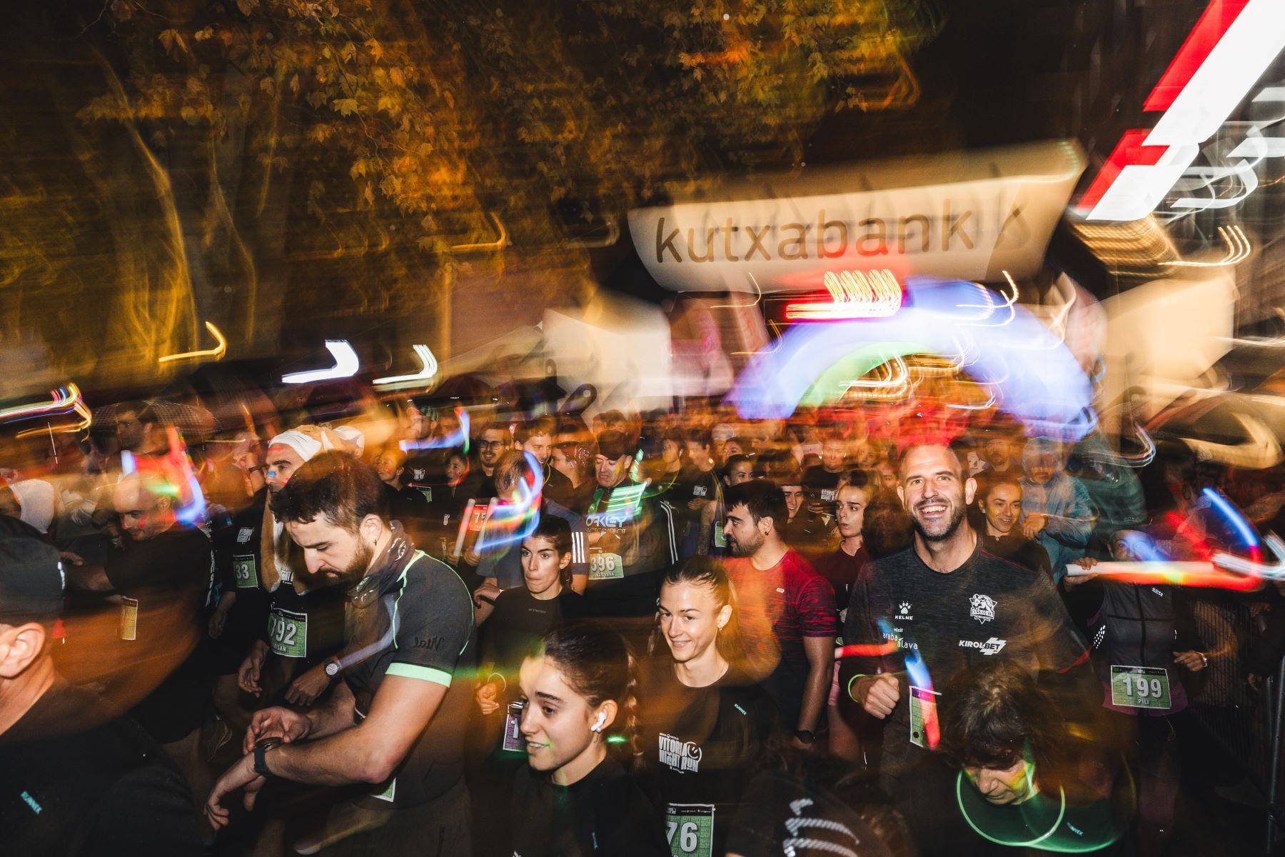 Las mejores imáganes de la Giroa Veolia Vitoria Night Run