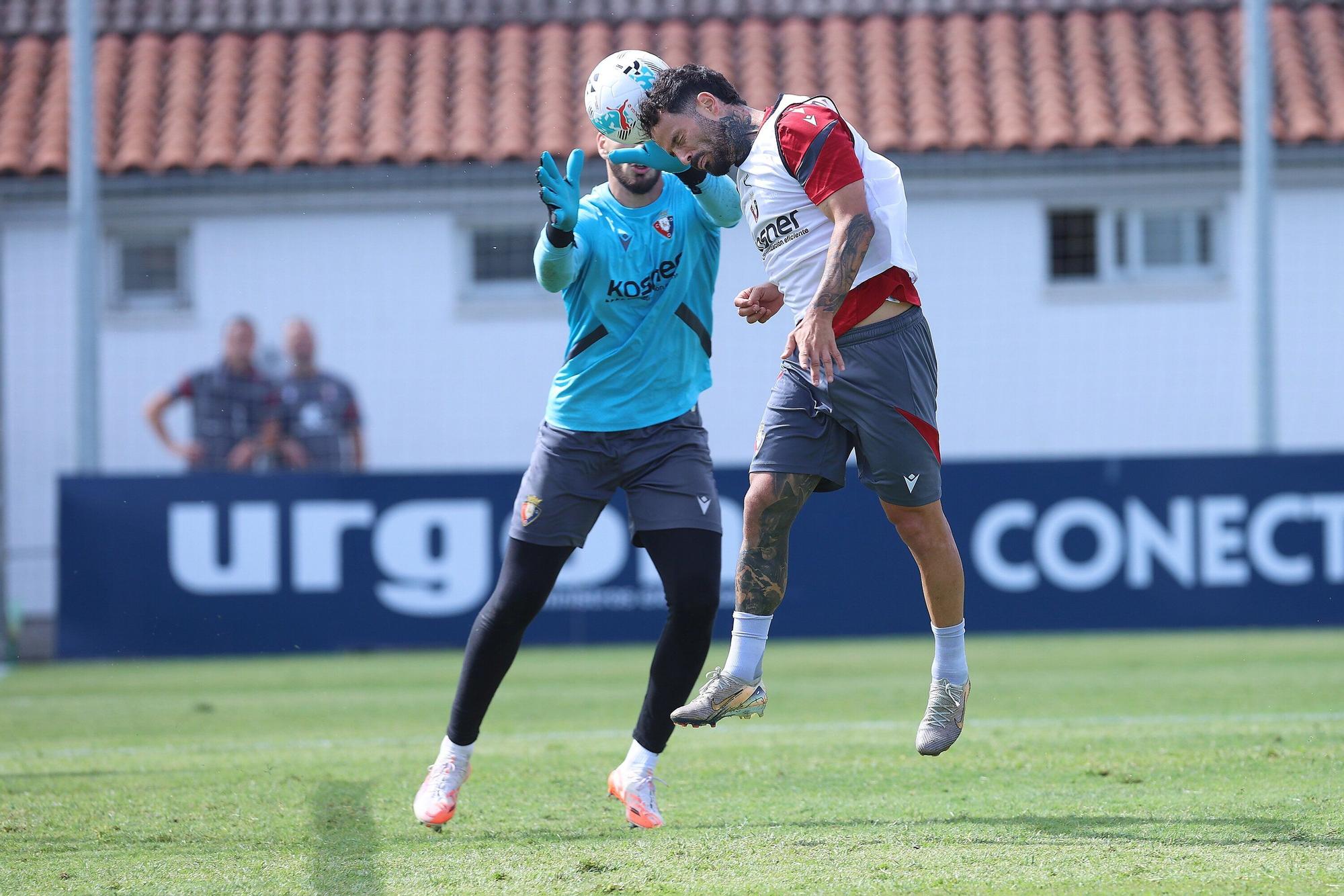 Fotos del entrenamiento de Osasuna (25/07/2025)