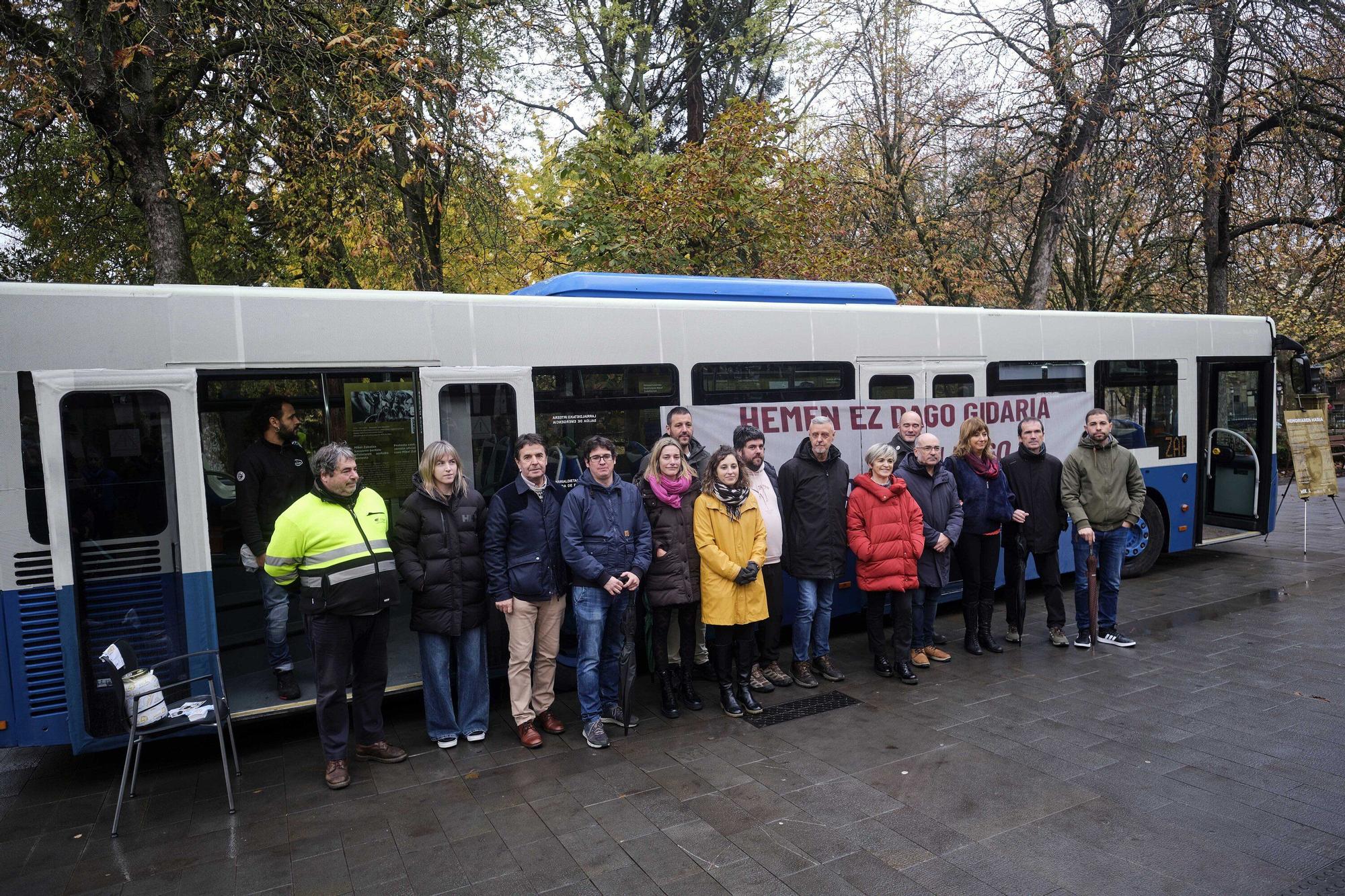 Llega a Pamplona la exposición itinerante '40 años en memoria de Mikel Zabalza'