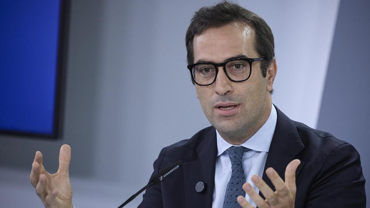 El ministro de Economía, Comercio y Empresa, Carlos Cuerpo, en una foto de archivo.