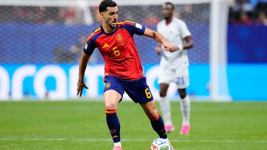Mikel Merino llega a los 44 partidos con la selección