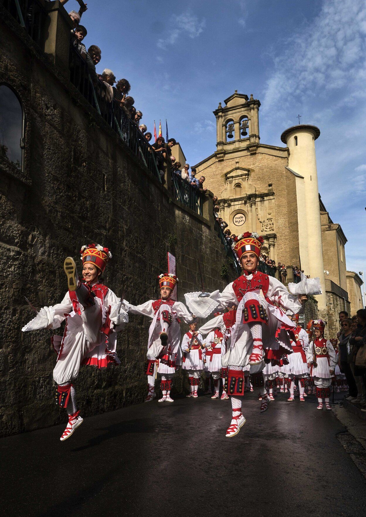 Fotos de la procesión de San Fermín Txikito