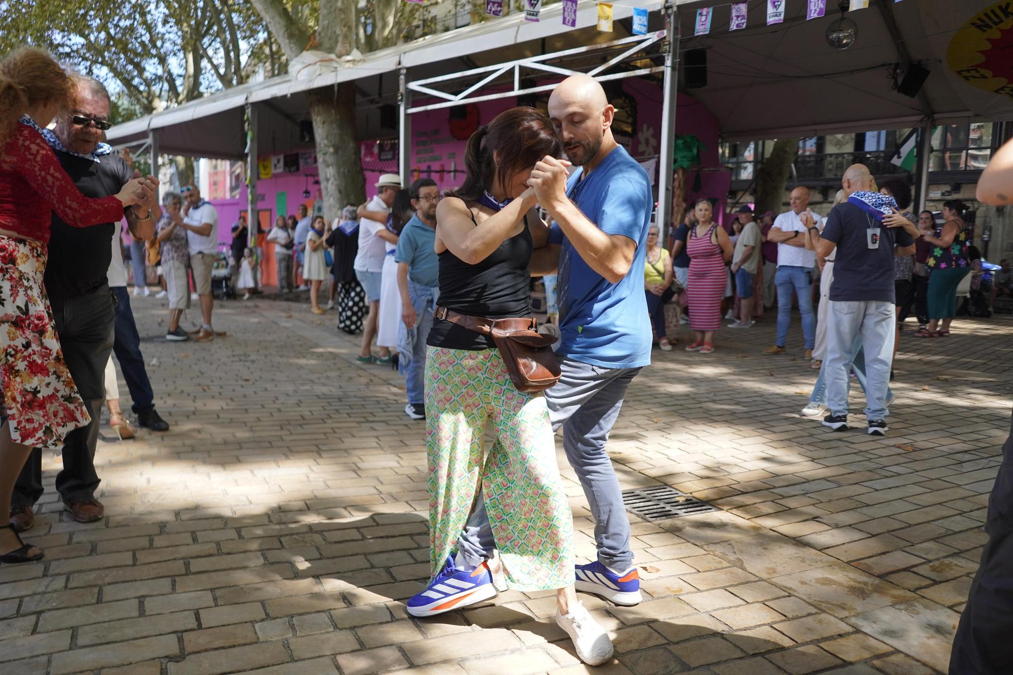 En imágenes: buen tiempo y gran ambiente en el último fin de semana de Aste Nagusia