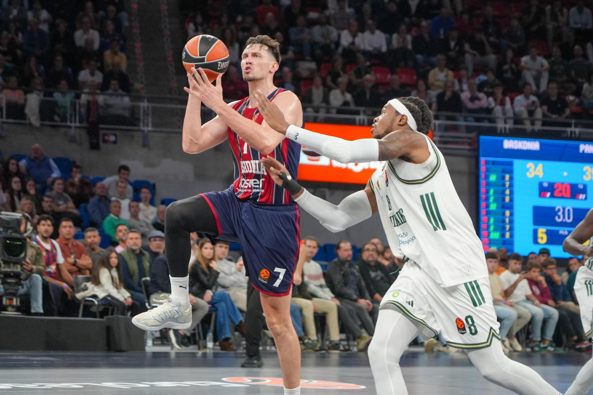 En imágenes: Todas las fotos del Baskonia-Panathinaikos