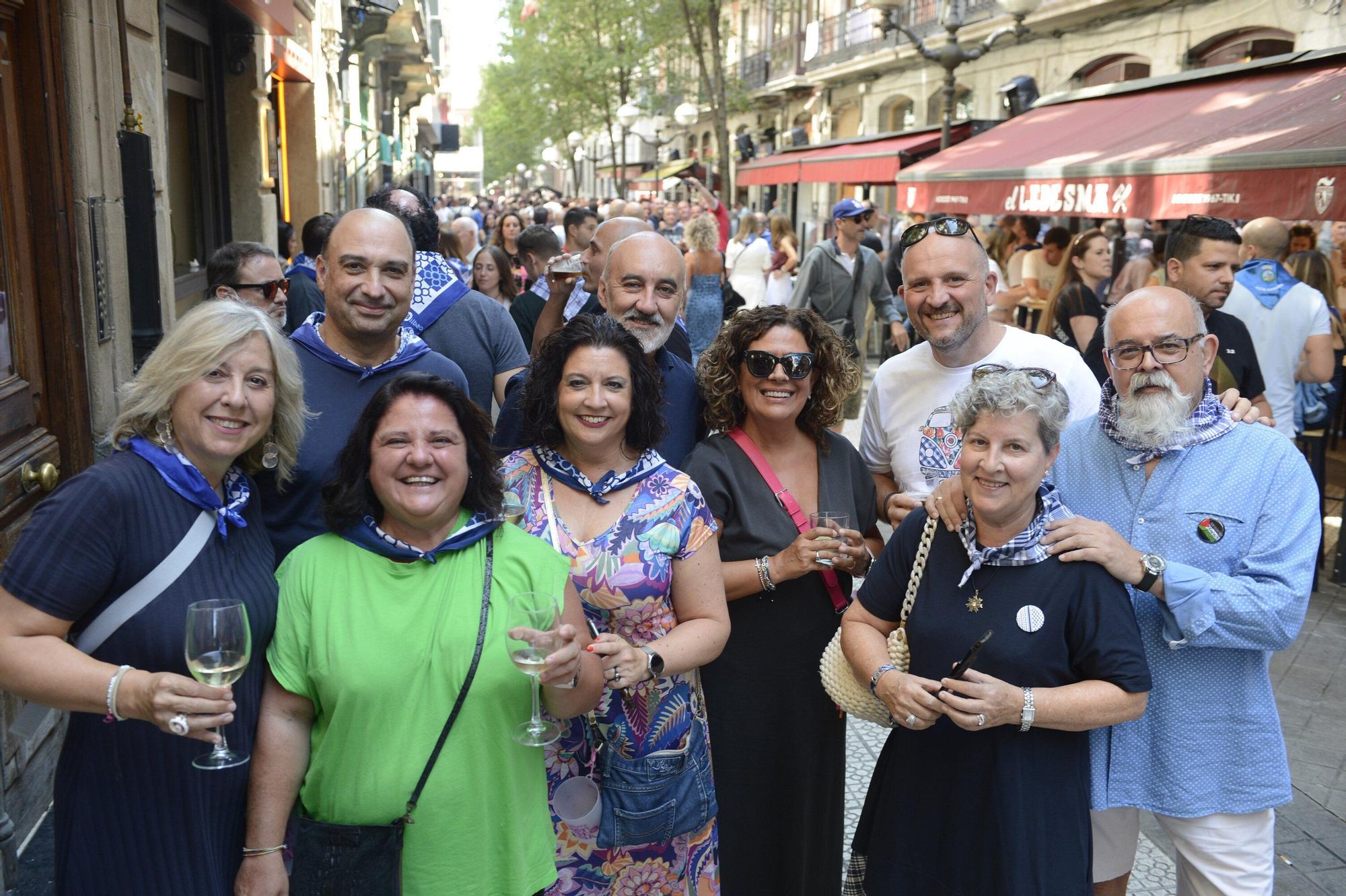 En imágenes: Fanfarria, potes y... mucha diversión en Aste Nagusia