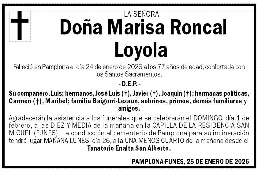 Marisa Roncal Loyola